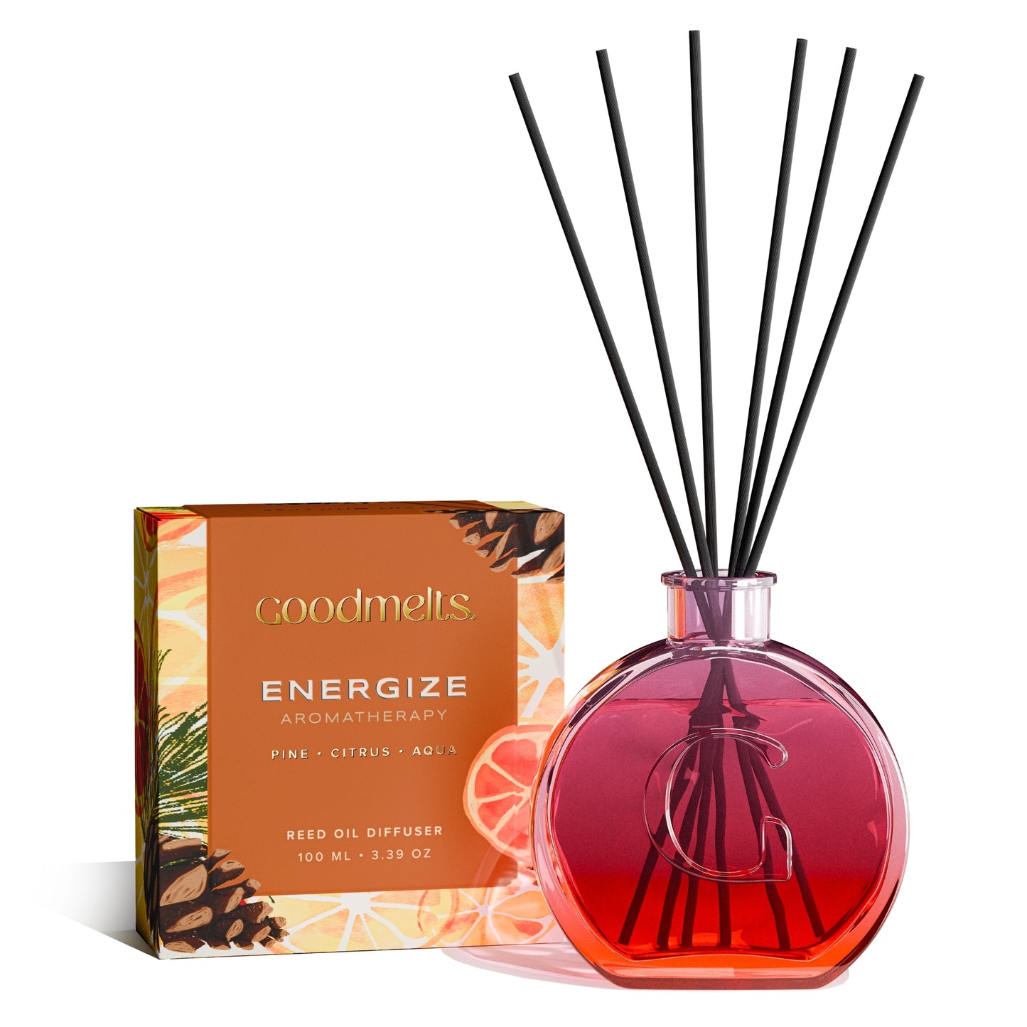 Energize Aromatherapy Reed Diffuser
