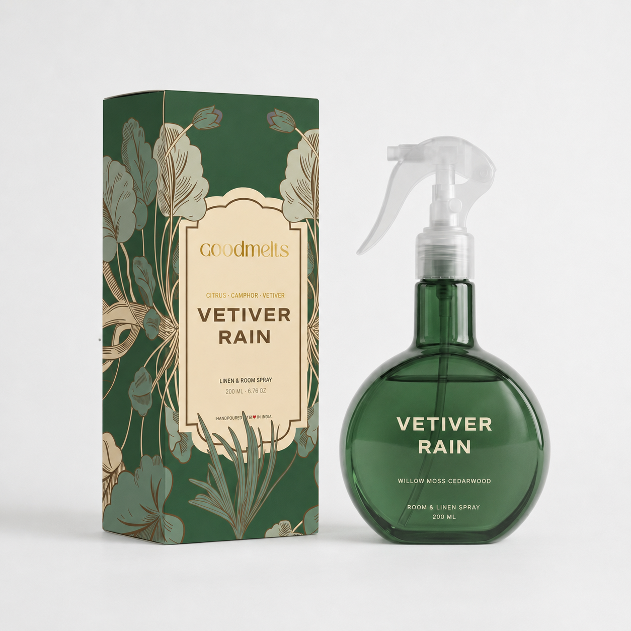 Vetiver Rain Room & Linen Spray