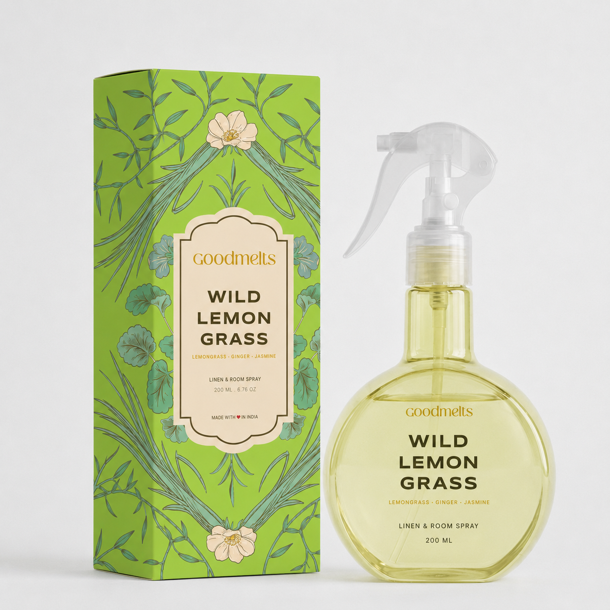 Wild Lemongrass Room & Linen Spray