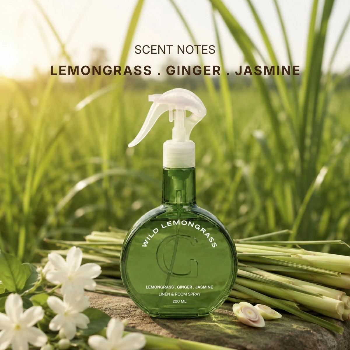 Wild Lemongrass Room & Linen Spray